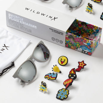 Children’s grey sunglasses & charm kit - Icons - My Little Thieves