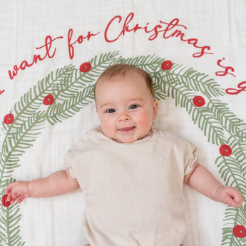 Christmas Quilt / Gingerbread Blanket (DOUBLE SIDED) - My Little Thieves