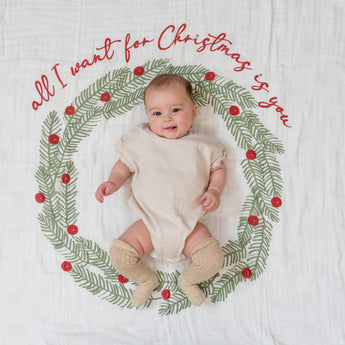 Christmas Quilt / Gingerbread Blanket (DOUBLE SIDED) - My Little Thieves