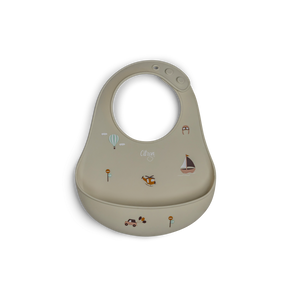 Citron Silicone Bib with Fun and Playful Designs for Babies and Toddlers