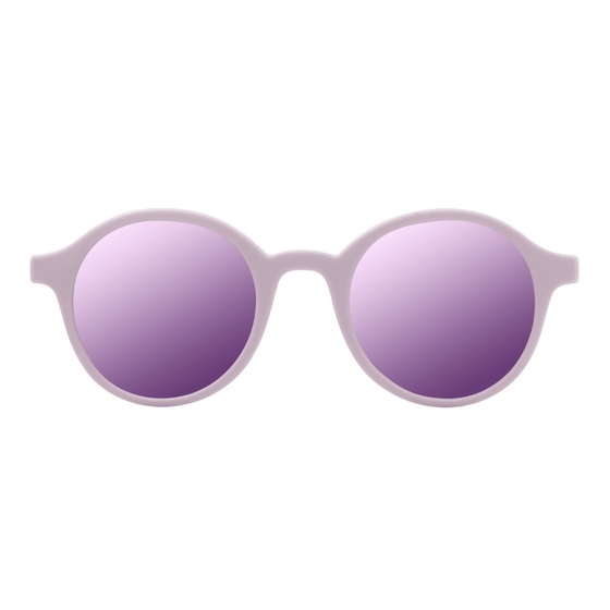 Cleo - Purple Mirrored Kids Sunglasses - My Little Thieves