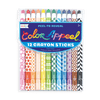 Color Appeel Crayon Sticks - Set of 12 - My Little Thieves