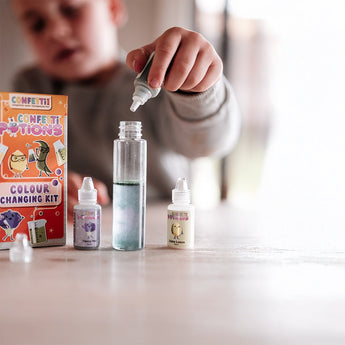 Color Changing Diy Kit By Confetti Blue | Kids Science Craft - My Little Thieves