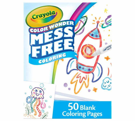 Color Wonder 50 Blank Coloring Pages - My Little Thieves