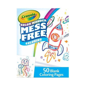 Color Wonder 50 Blank Coloring Pages - My Little Thieves
