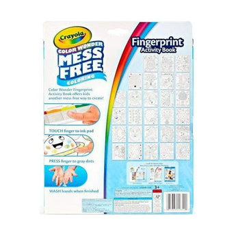 Color Wonder Fingerprint Activity Book - My Little Thieves