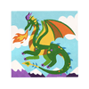 Colorific Canvas Paint by Number Kit - Fantastic Dragon - My Little Thieves