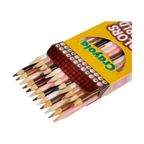 Colors of the World Skin Tone Colored Pencils, 24 Count - My Little Thieves