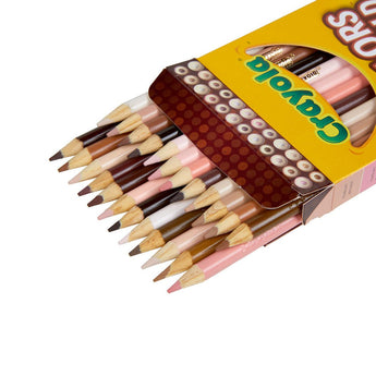 Colors of the World Skin Tone Colored Pencils, 24 Count - My Little Thieves
