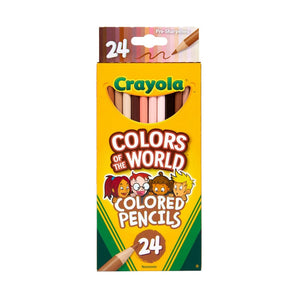 Colors of the World Skin Tone Colored Pencils, 24 Count - My Little Thieves