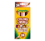 Colors of the World Skin Tone Colored Pencils, 24 Count - My Little Thieves