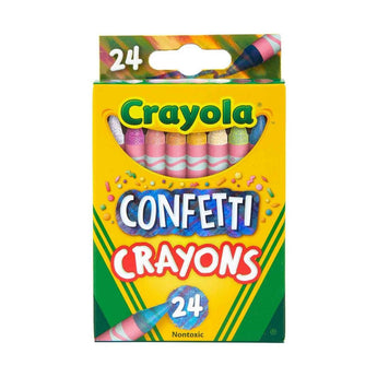Confetti Crayons, 24 Count - My Little Thieves