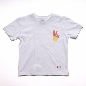 White Cool Kids Club Boys T-shirt  With Print  On The Back