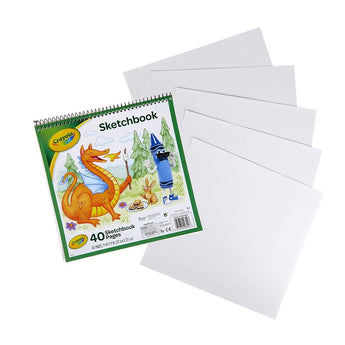 Crayola Spiral - bound sketchbook - My Little Thieves