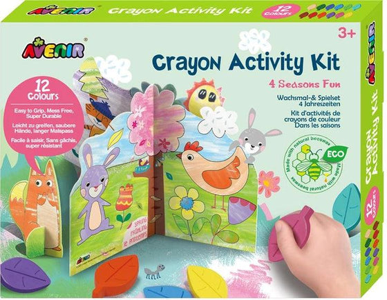 Crayon Activity Kit - 4 Seasons Fun - My Little Thieves