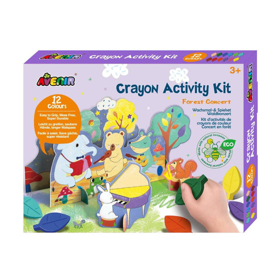 Crayon Activity Kit - Forest Concert - My Little Thieves