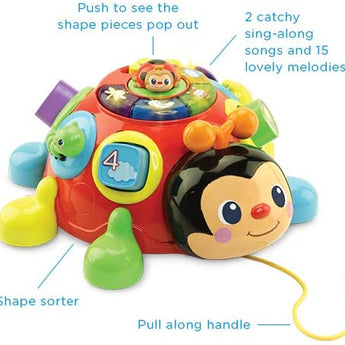 Crazy Legs Learning Bugs™ interactive pull toy! - My Little Thieves