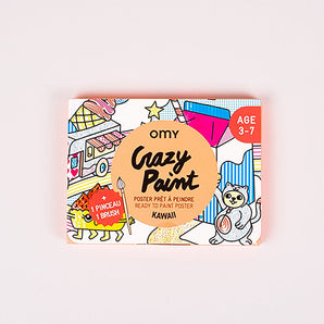 Crazy Paint - Kawaii & Atlas Ready - to - Paint Posters for Kids - My Little Thieves