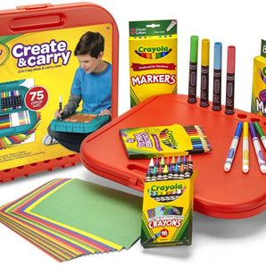 Create & Carry Case with a Variety of Crayola Art Kits! - My Little Thieves
