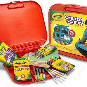 Create & Carry Case with a Variety of Crayola Art Kits! - My Little Thieves