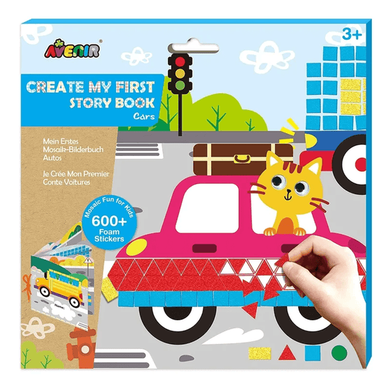 Create My First Story Book - Cars - My Little Thieves