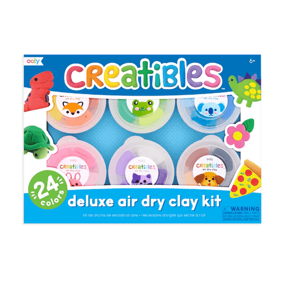 Creatibles DIY Air Dry Clay Kit - 27 Pc Set - My Little Thieves