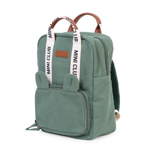 Childhome Mini Club Kids Backpack Signature Green