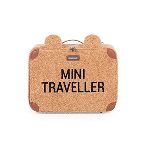 Childhome Mini Traveller Kids Suitcase Teddy Beige