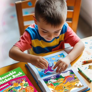 Galt Resusable Sticker Book Dinosaurs