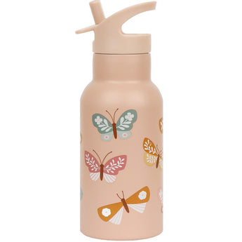 350ml Insulated Steel Water Bottle - Butterflies
