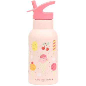 350ml Insulated Steel Water Bottle - Ice-cream