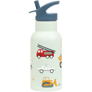 350ml Insulated Steel Water Bottle - Vehicles