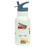 350ml Insulated Steel Water Bottle - Vehicles
