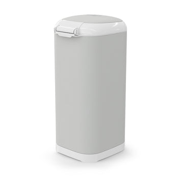 Diaper Genie Select Odor Lock Stainless Steel Pail Grey | Premium Nappy Bin - My Little Thieves