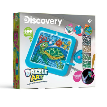 Discovery Dazzle Art Light Up Diamond Painting Kit | 800+ Gems Stem Craft - My Little Thieves