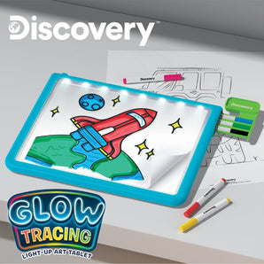 Discovery Kids Glow Tracing Light Up Art Tablet | Drawing Stem Toy - My Little Thieves