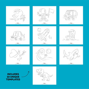 Discovery Kids Glow Tracing Light Up Art Tablet | Drawing Stem Toy - My Little Thieves