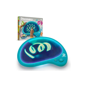 Discovery Mess Free Glow Palette | Squishy Gel Art With 12 Colours & Songs - My Little Thieves