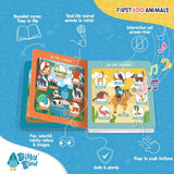 Ditty Bird First 100 Animals ” Children's Book For Kids | Books - My Little Thieves