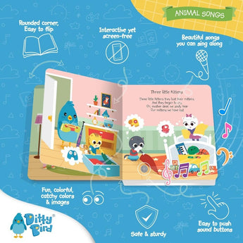 Ditty Bird First 100 Places ” Children's Book For Kids | Books - My Little Thieves