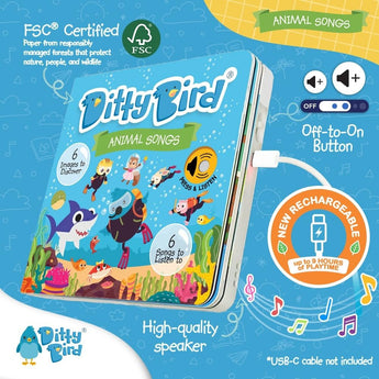 Ditty Bird First 100 Places ” Children's Book For Kids | Books - My Little Thieves