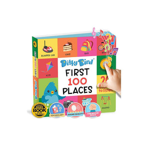 Ditty Bird First 100 Places ” Children's Book For Kids | Books - My Little Thieves