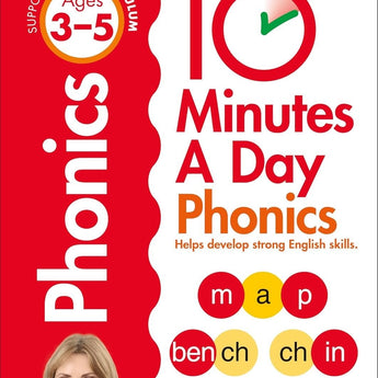 Dk Publishing 10 Minutes A Day Phonics Ks1 | Home Learning Workbook - My Little Thieves