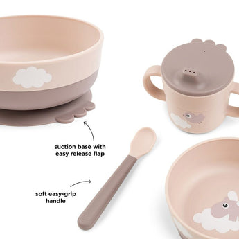 Done By Deer Foodie First Meal Set | Elphee Bowl, Cup & Spoon For Babies - My Little Thieves