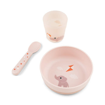 Done By Deer Foodie First Meal Set | Elphee Bowl, Cup & Spoon For Babies - My Little Thieves