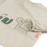 Done By Deer Sleeved Pocket Bib | Croco & Birdee Waterproof Full Cover Bib - My Little Thieves