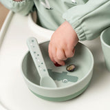 Done By Deer Sleeved Pocket Bib | Croco & Birdee Waterproof Full Cover Bib - My Little Thieves