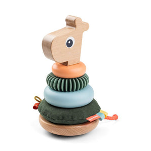 Done By Deer Stacking Tower Raffi Colour Mix | Baby Toys - My Little Thieves