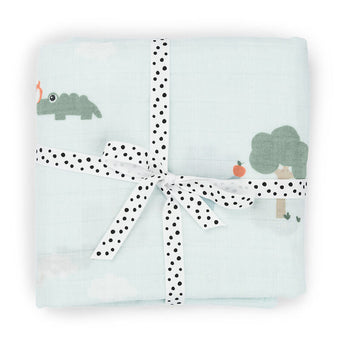 Done By Deer Swaddle Playground Cotton Wrap | Baby Essential - My Little Thieves