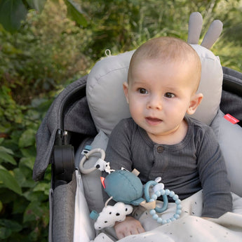 Done By Deer To Go Activity Mirror | Happy Clouds Tummy Time Toy - My Little Thieves